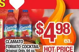 Torres Supermercado CLAMATO TOMATO COCKTAIL offer