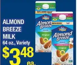Torres Supermercado ALMOND BREEZE MILK offer