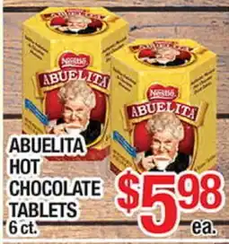 Torres Supermercado ABUELITA HOT CHOCOLATE TABLETS offer