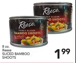 Pete's Fresh Market 8 oz. Reese SLICED BAMBOO SHOOTS offer