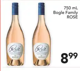 Pete's Fresh Market 750 mL Bogle Family ROSE offer