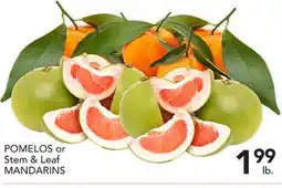Pete's Fresh Market POMELOS or Stem & Leaf MANDARINS offer