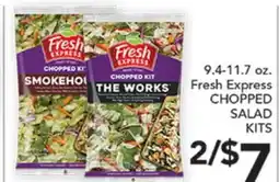 Pete's Fresh Market 9.4-11.7 oz. Fresh Express CHOPPED SALAD KITS offer