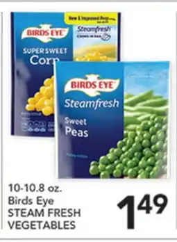Pete's Fresh Market Birds Eye STEAM FRESH VEGETABLES offer