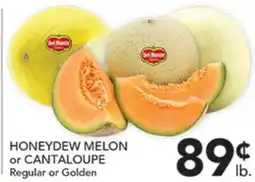 Pete's Fresh Market HONEYDEW MELON or CANTALOUPE offer