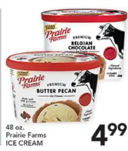 Pete's Fresh Market 48 oz. Prairie Farms ICE CREAM offer