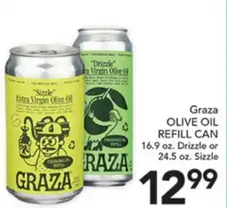 Pete's Fresh Market Graza OLIVE OIL REFILL CAN offer