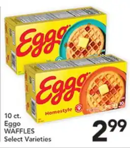 Pete's Fresh Market 10 ct. Eggo Waffles offer