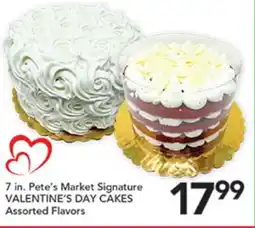Pete's Fresh Market 7 in. Pete's Market Signature VALENTINE'S DAY CAKES offer