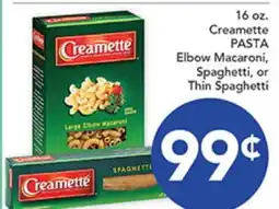 Pete's Fresh Market 16 oz. Creamette PASTA offer