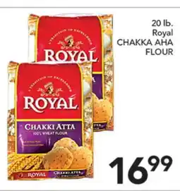 Pete's Fresh Market 20 LB. ROYAL CHAKKA AHA FLOUR offer