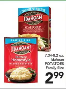 Pete's Fresh Market 7.34-8.2 oz. Idahoan POTATOES Family Size offer