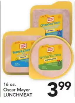 Pete's Fresh Market 16 oz. Oscar Mayer LUNCHMEAT offer