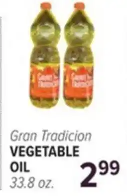 Cermak Fresh Market Gran Tradicion VEGETABLE OIL offer