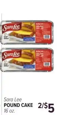 Cermak Fresh Market Sara Lee POUND CAKE offer
