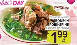 Cermak Fresh Market Supreme Tender BONE-IN PORK SPINE offer