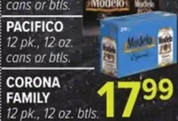 Cermak Fresh Market PACIFICO, CORONA FAMILY offer