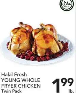 Pete's Fresh Market Halal Fresh YOUNG WHOLE FRYER CHICKEN offer