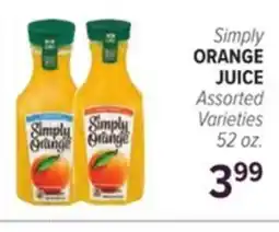 Cermak Fresh Market Simply ORANGE JUICE offer