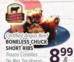 Cermak Fresh Market Certified Angus Beef BONELESS CHUCK SHORT RIBS offer