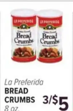 Cermak Fresh Market La Preferida BREAD CRUMBS offer