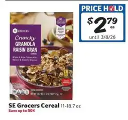 Winn Dixie SE Grocers Cereal offer