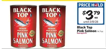 Black Top Pink Salmon