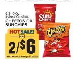 Food Lion Cheetos or SunChips offer