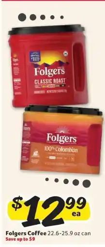 Winn Dixie Folgers Coffee offer