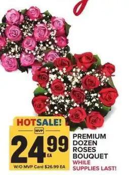 Food Lion Premium Dozen Roses Bouquet offer