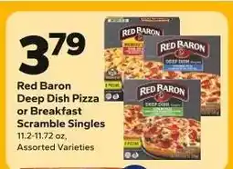 Save a Lot Red Baron Deep Dish Pizza or Breakfast Scramble Singles offer