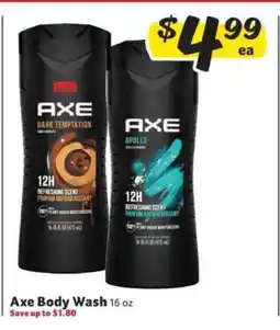 Winn Dixie Axe Body Wash offer