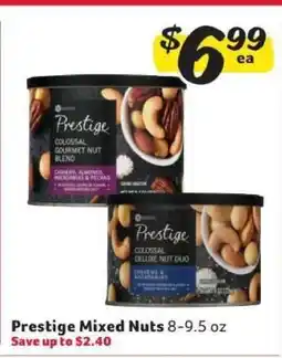 Winn Dixie Prestige Mixed Nuts offer