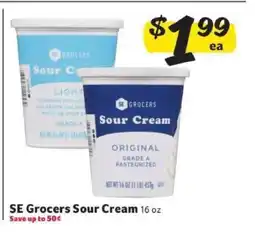 Winn Dixie SE Grocers Sour Cream offer
