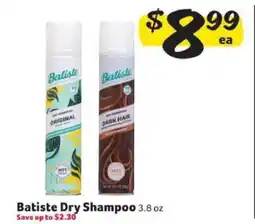 Winn Dixie Batiste Dry Shampoo offer