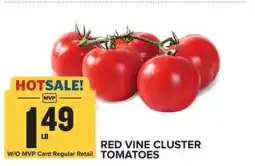 Food Lion Red Vine Cluster Tomatoes offer