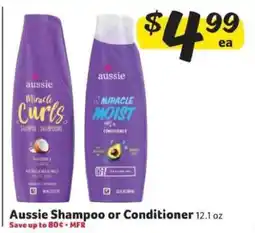Winn Dixie Aussie Shampoo or Conditioner offer