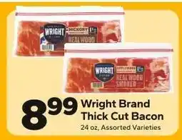 Save a Lot Wright Brand Thick Cut Bacon offer