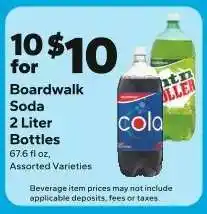 Save a Lot Boardwalk Soda offer