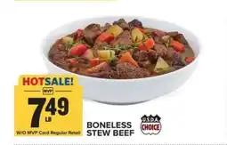 Food Lion Boneless Stew Beef offer