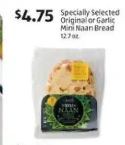 Aldi Specially Selected Mini Naan Bread offer