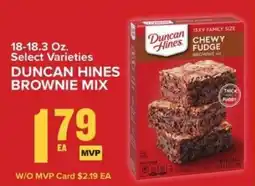 Food Lion Duncan Hines Brownie Mix offer