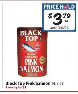 Winn Dixie Black Top Pink Salmon offer