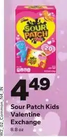 Save a Lot Sour Patch Kids Valentine Exchange offer