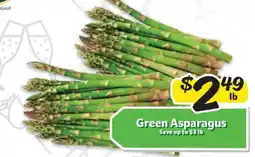 Winn Dixie Green Asparagus offer