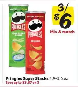 Winn Dixie Pringles Super Stacks offer