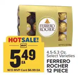 Food Lion FERRERO ROCHER 12 PIECE offer