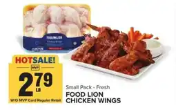 Food Lion FOOD LION CHICKEN WINGS offer