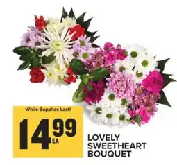 Food Lion Lovely Sweetheart Bouquet offer