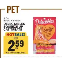 Food Lion Delectables Squeeze Up Cat Treats offer